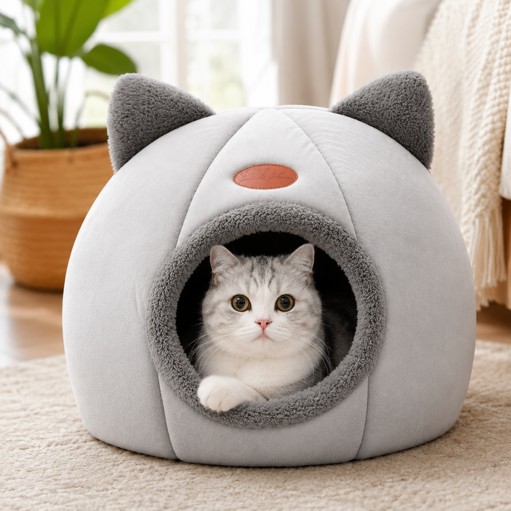 PettaPaw Luna Cosy Cat Cave, image 3