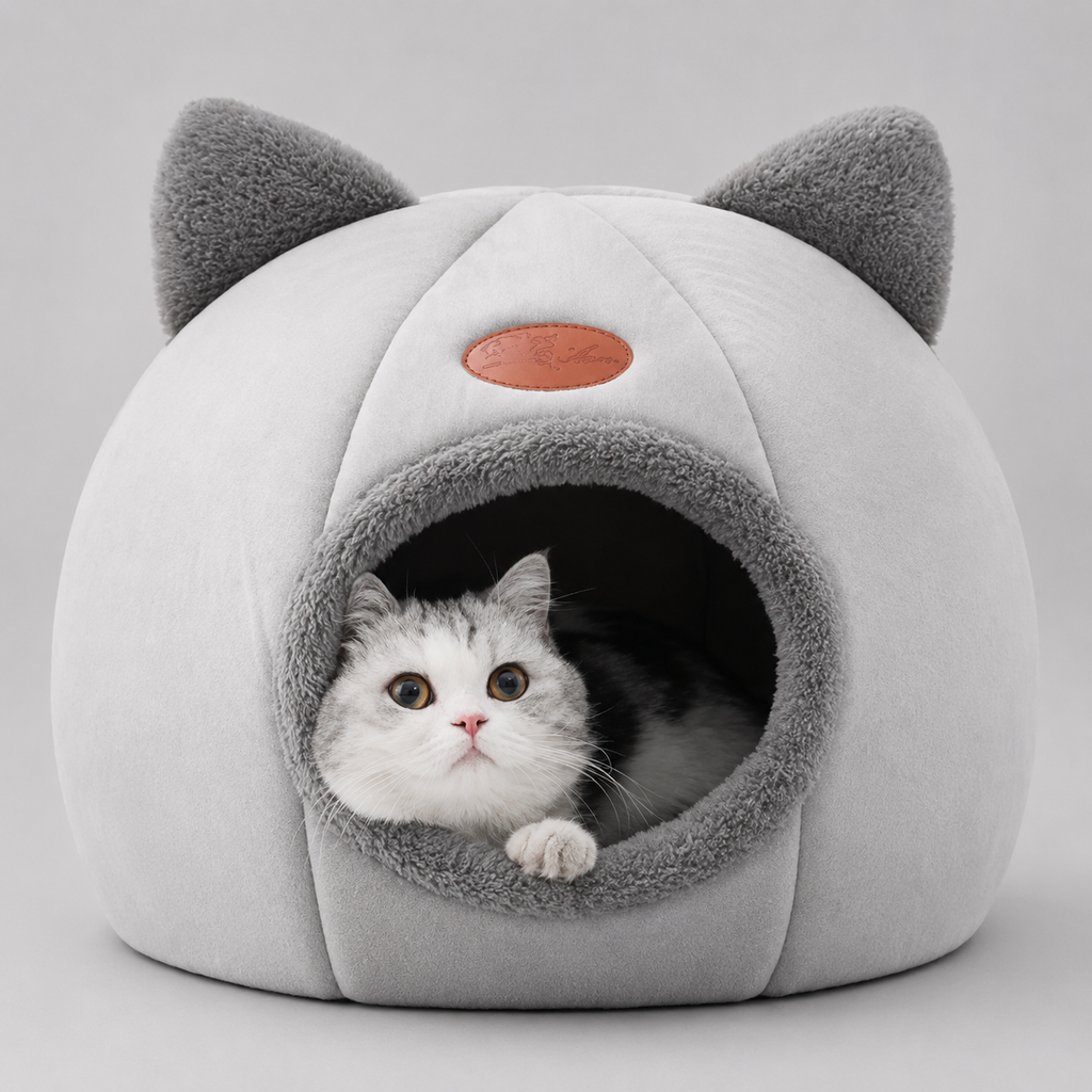 PettaPaw Luna Cosy Cat Cave, image 5